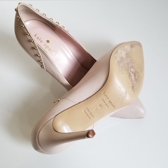 Kate spade New York gold studded pump - Picture 3 of 8